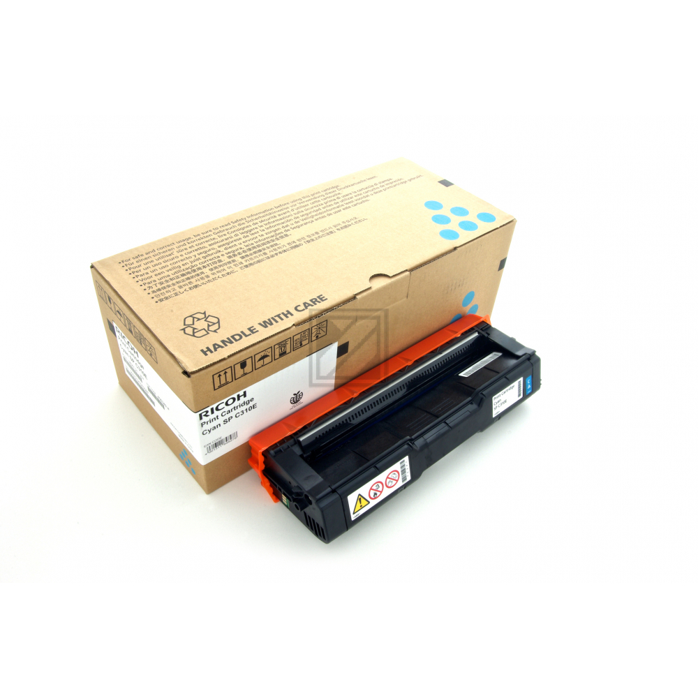407641 RICOH Type SPC310E SP Toner cyan ST 2500Seiten