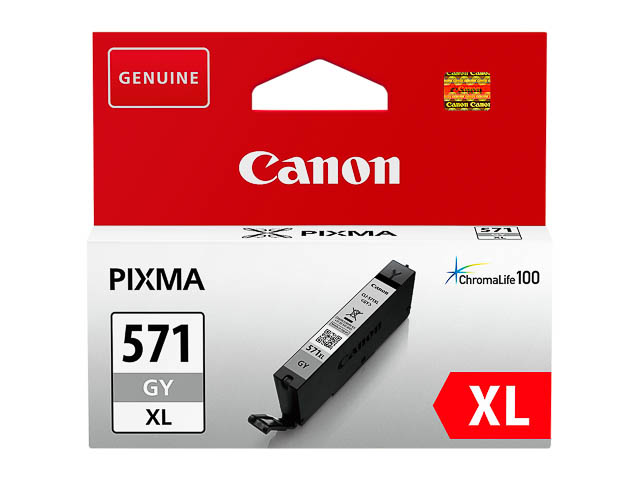 CLI571XLGY CANON MG5750 TINTE GREY HC 0335C001 Nr.571XL 11ml hohe Kapazitaet