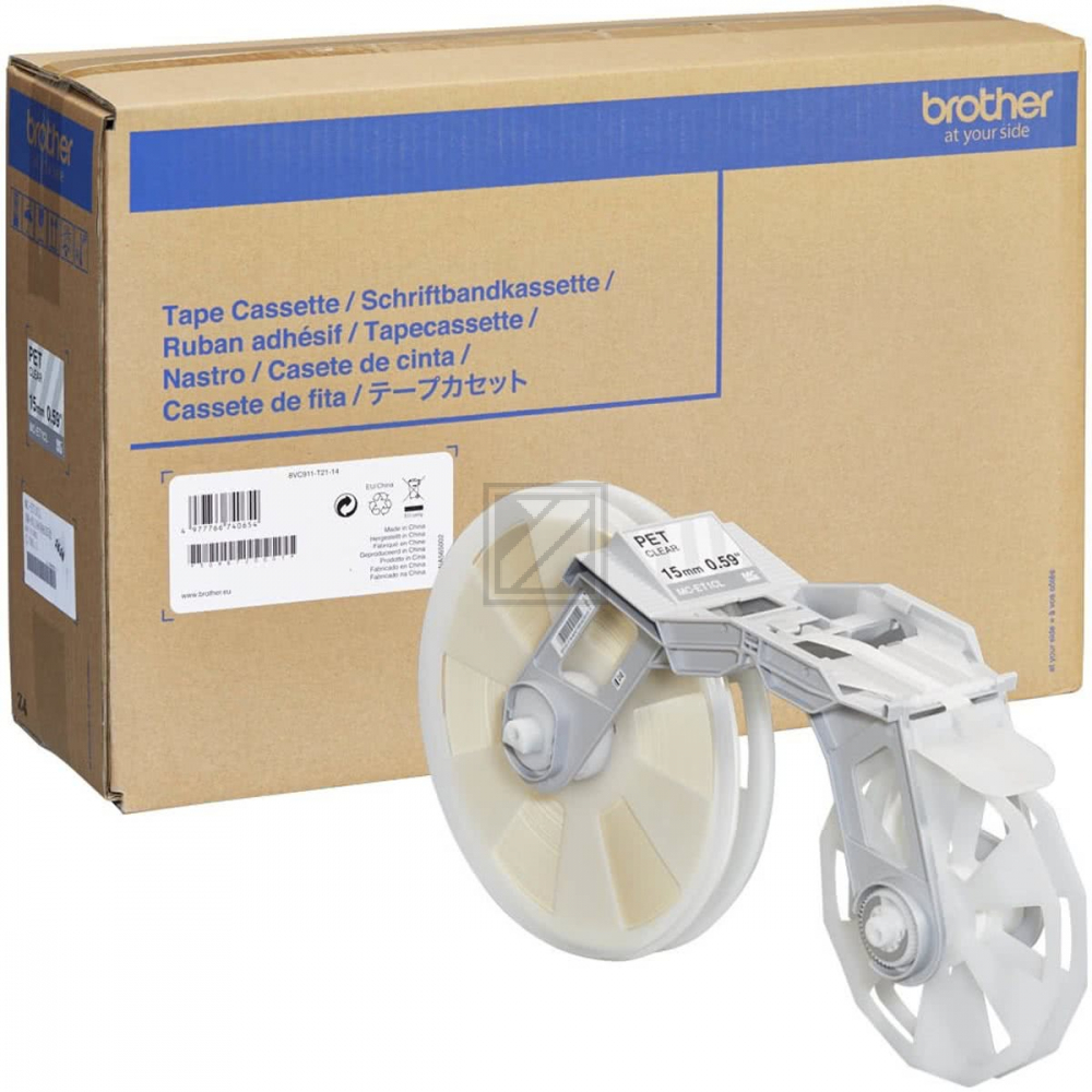 MCET1CL BROTHER Farbband 15mm klar 310 Meter OPP Tape Creator