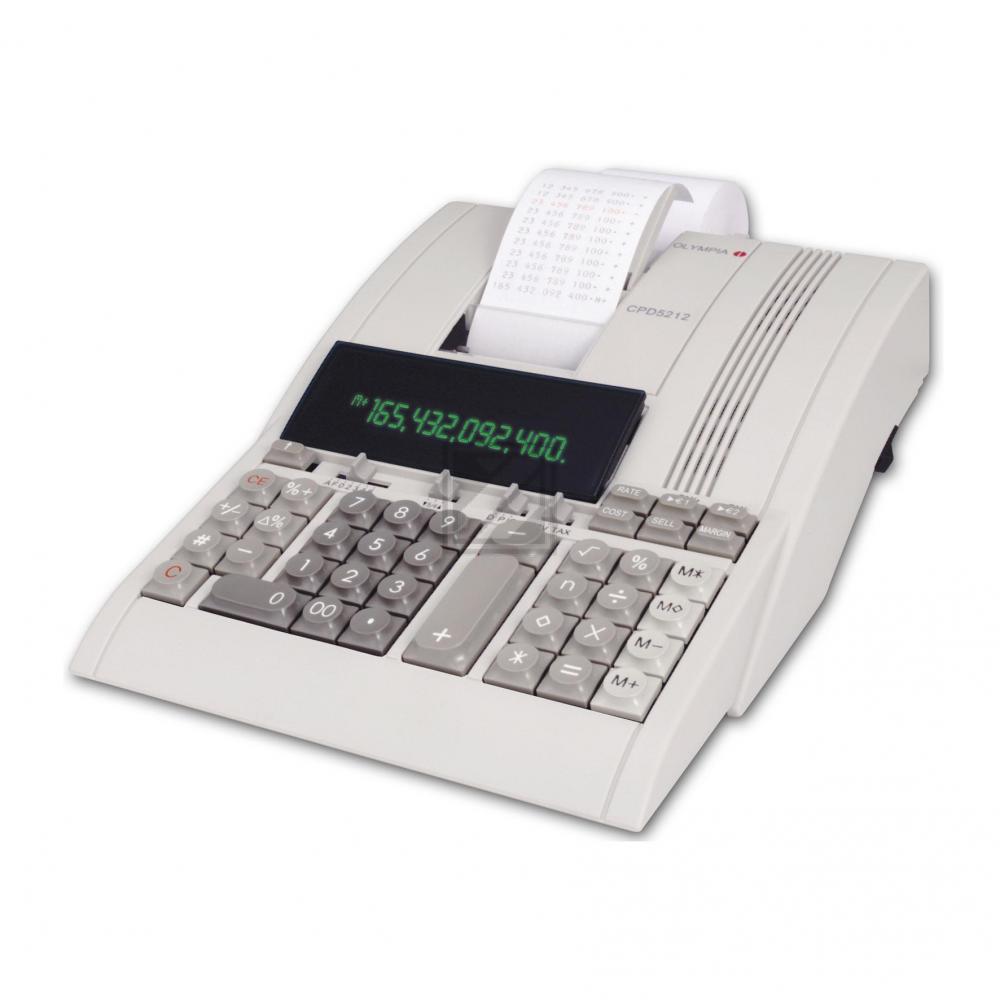 OLYMPIA CPD5212 TISCHRECHNER LICHTGRAU 945846002 12stelliges Display