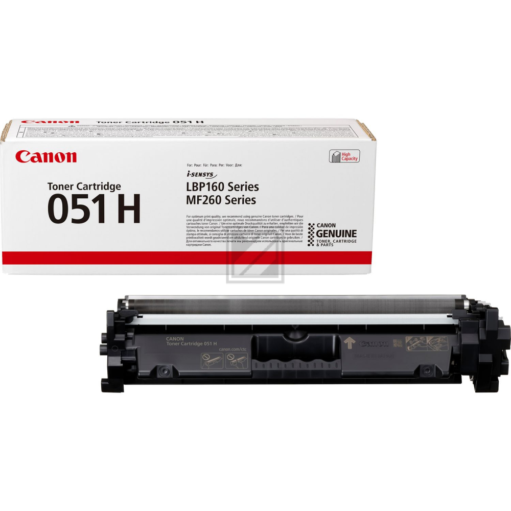 2169C002 CANON 051HBK LBP Toner black HC 4000Seiten 650gr