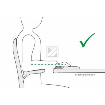 BNESPD BAKKER Monitorarm 3-8kg dual silber