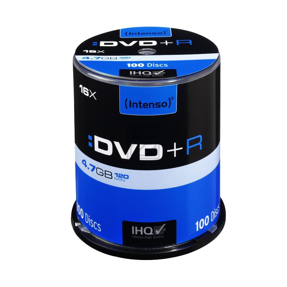 INTENSO DVD+R 4.7GB 16x (100) CB 4111156 Cake Box