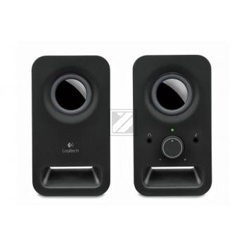 LOGITECH Z150 STEREO LAUTSPRECHER 980-000814 3Watt RMS USB schwarz