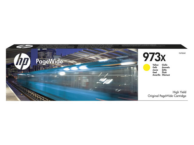 F6T83AE HP PW PRO452DW TINTE YELLOW HC HP973X 7000Seiten hohe Kapazitaet