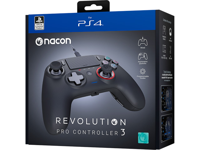 NACON GAMING REVOL. PRO CONTROLLER 3 NA383508 Kabel/schwarz