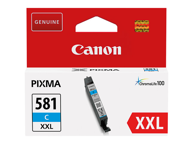 CLI581XXLC CANON TS6150 TINTE CYAN EHC 1995C001 Nr.581 11,7ml extra hohe Kap.