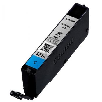 0332C001 CANON CLI571XLC Nr.571XL Pixma MG Tinte cyan HC 715Seiten 10,8ml