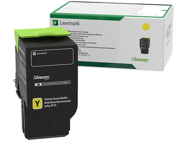 C2320Y0 LEXMARK C2325 TONER YELLOW ST 1000Seiten return