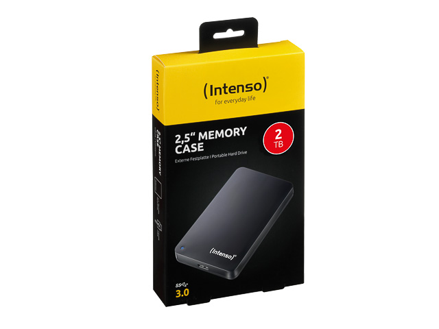 INTENSO 2.5 HDD MEMORY CASE 2TB 6021580 USB 3.0 extern