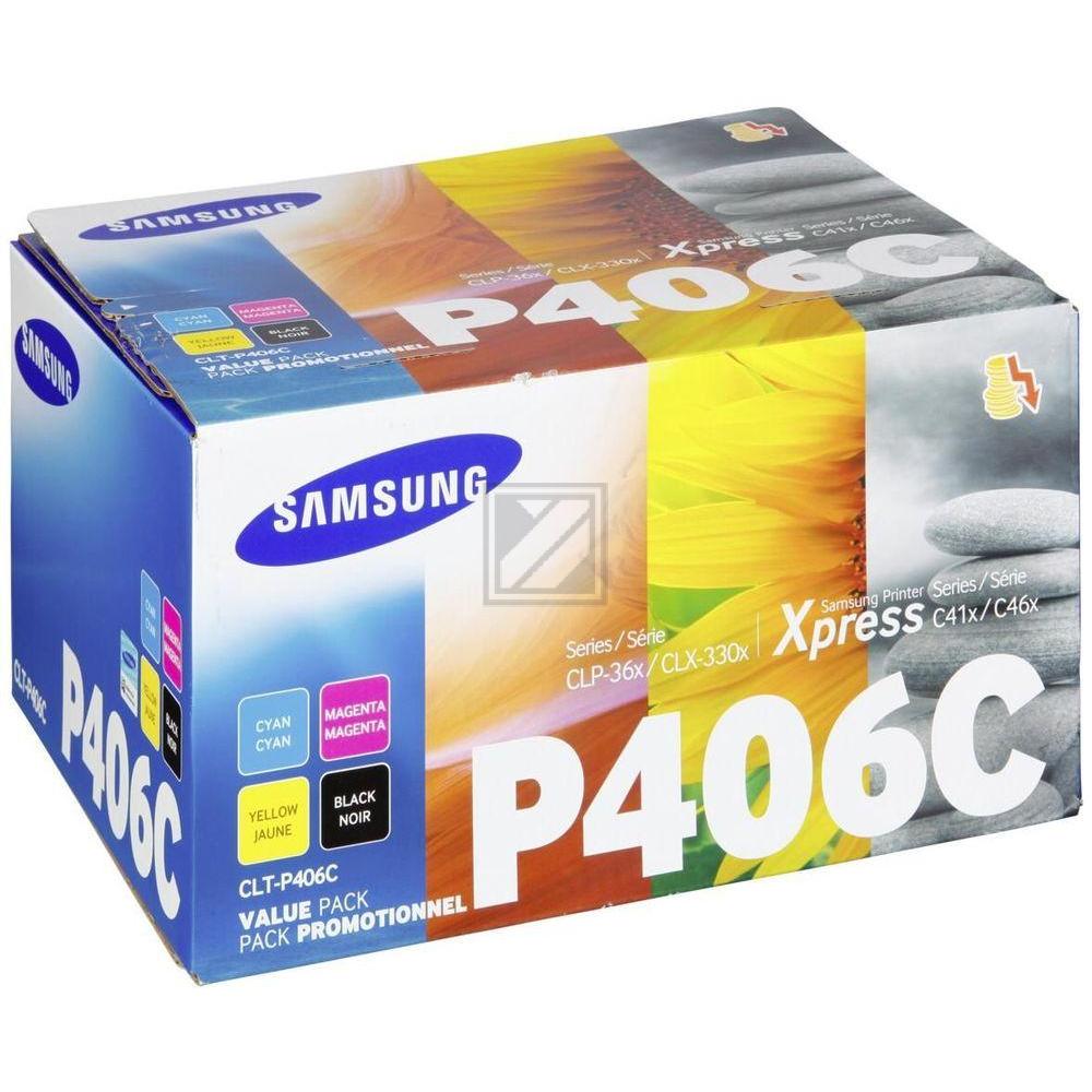 SU375A SAMSUNG CLP Toner (4) cmyk 1x1500/3x1000Seiten