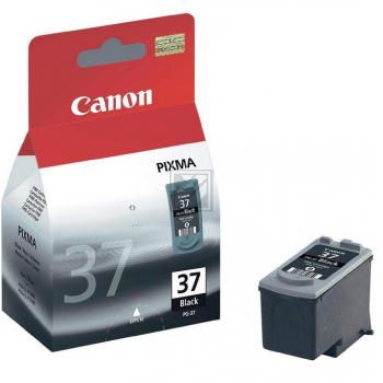 2145B001 CANON PG37 Nr.37 Pixma Tinte black 220Seiten 11ml