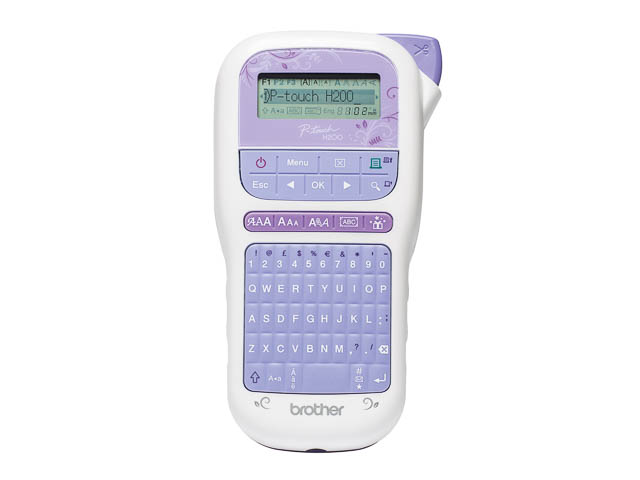 BROTHER PTOUCH H200 ETIKETTENDRUCKER PTH200ZG1 QWERTZ/3,5-12mm