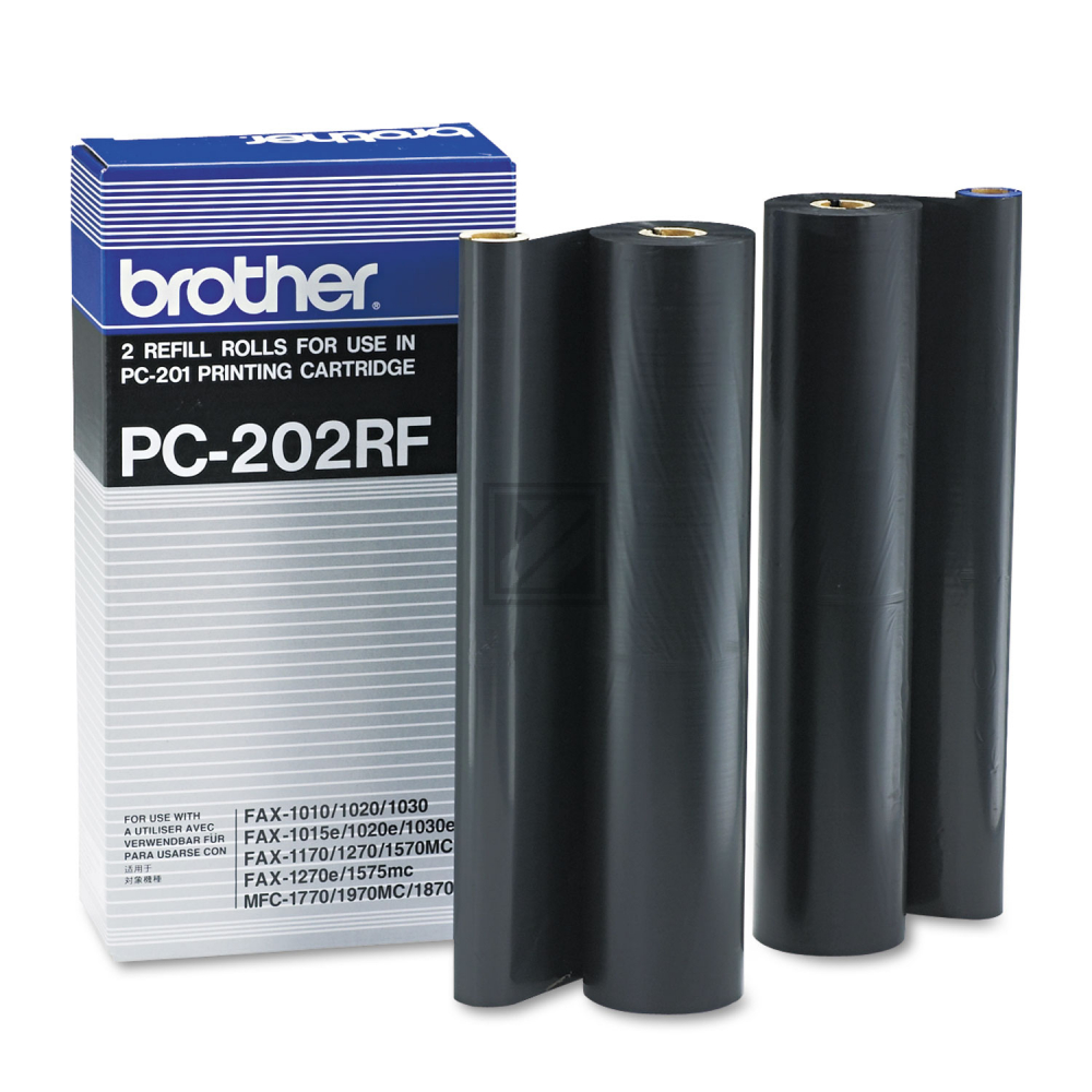PC202RF BROTHER Fax1010 Nachfuellung (2) 2x420Seiten